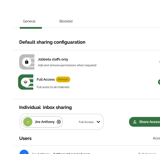 Employee permissions & task workflows.